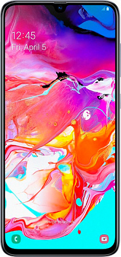 Смартфон Samsung Galaxy A70 (белый)